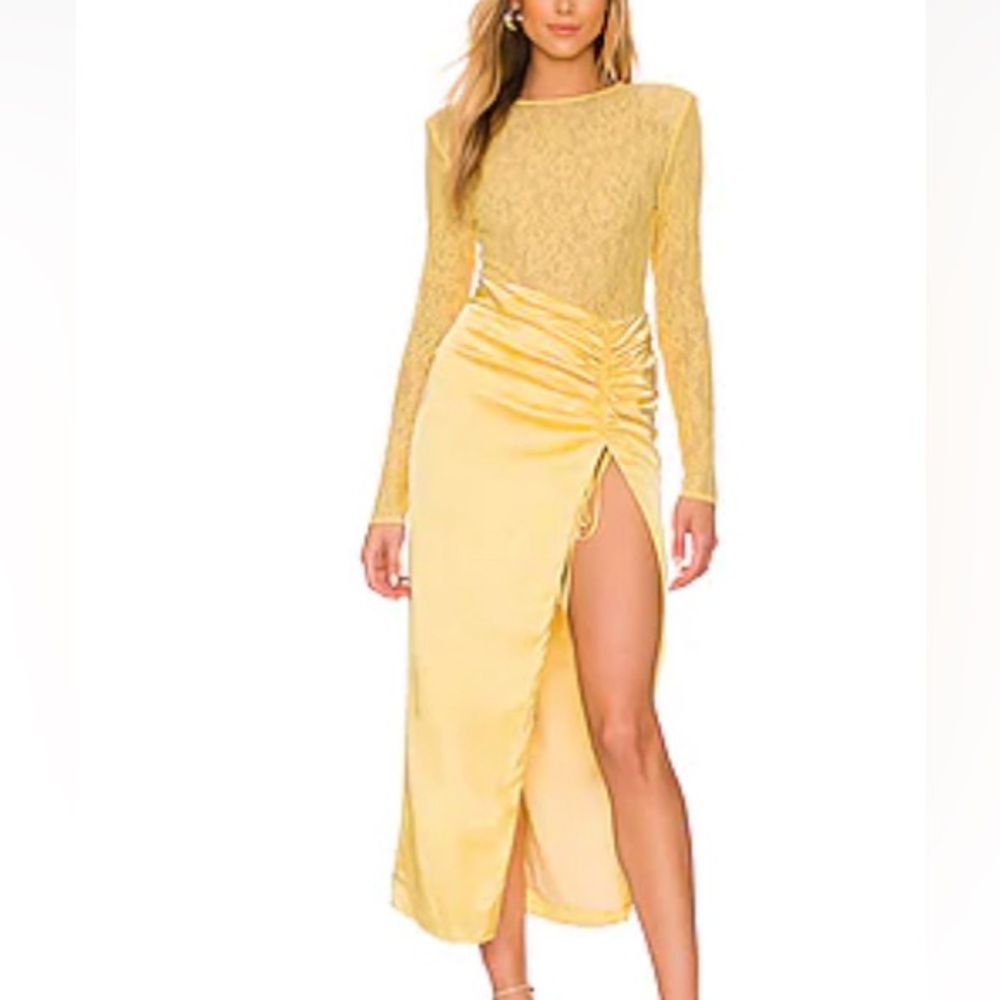 NBD yellow  dress
